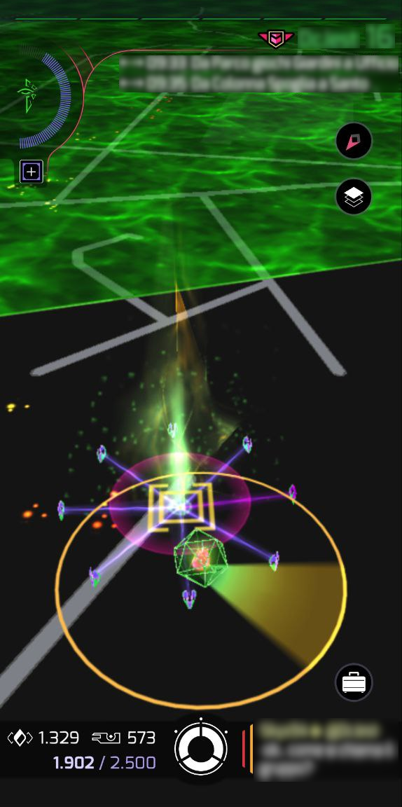 Ingress Scanner Screenshot